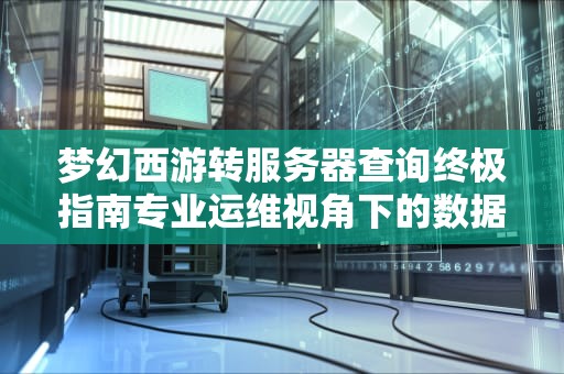 梦幻西游转服务器查询终极指南专业运维视角下的数据监测与操作解析