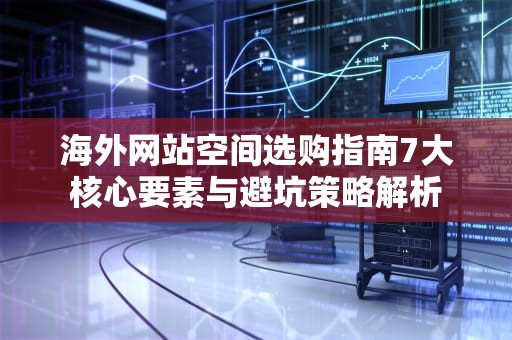海外网站空间选购指南7大核心要素与避坑策略解析