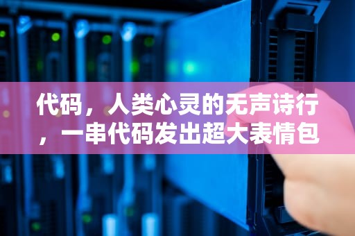 代码，人类心灵的无声诗行，一串代码发出超大表情包可复制