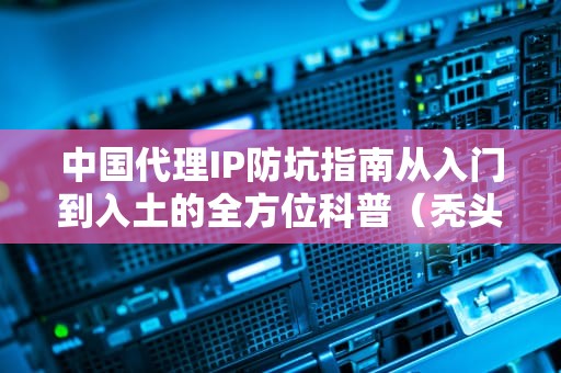 中国代理IP防坑指南从入门到入土的全方位科普（秃头程序员亲测有效）