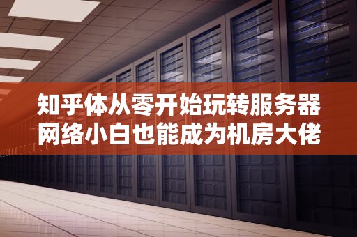 知乎体从零开始玩转服务器网络小白也能成为机房大佬的秘籍
