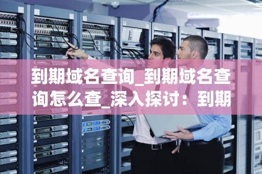 到期域名查询_到期域名查询怎么查_深入探讨：到期域名查询的重要性及方法