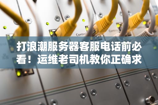 打浪潮服务器客服电话前必看！运维老司机教你正确求救姿势