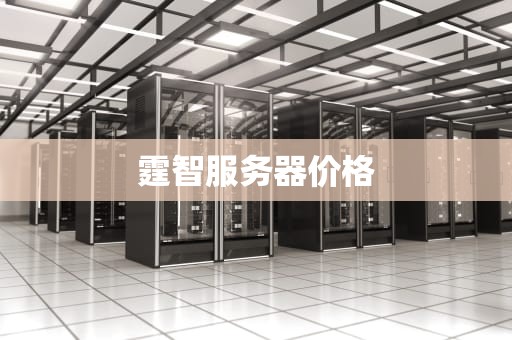 霆智服务器价格