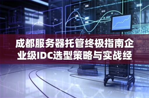 成都服务器托管终极指南企业级IDC选型策略与实战经验