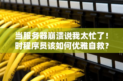 当服务器崩溃说我太忙了！时程序员该如何优雅自救？