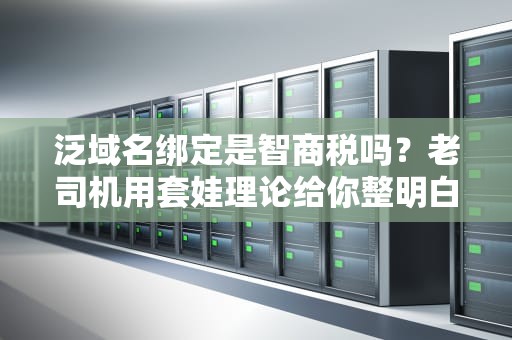 泛域名绑定是智商税吗？老司机用套娃理论给你整明白！
