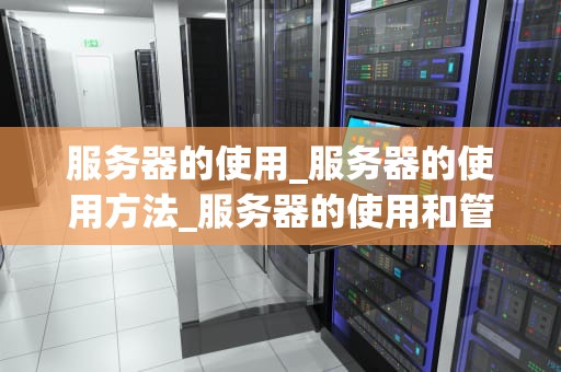 服务器的使用_服务器的使用方法_服务器的使用和管理