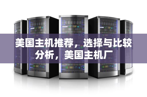 美国主机推荐，选择与比较分析，美国主机厂