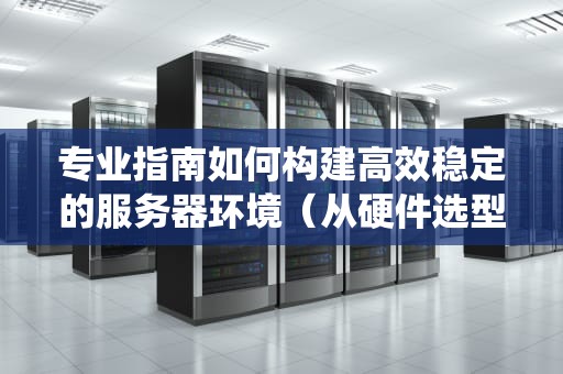 专业指南如何构建高效稳定的服务器环境（从硬件选型到系统优化全解析）