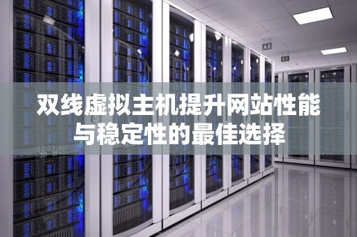 双线虚拟主机提升网站性能与稳定性的最佳选择
