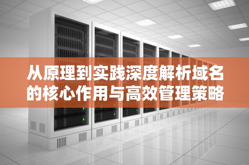 从原理到实践深度解析域名的核心作用与高效管理策略