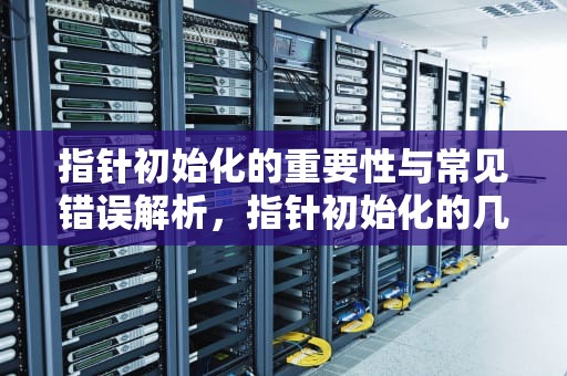 指针初始化的重要性与常见错误解析，指针初始化的几种方法