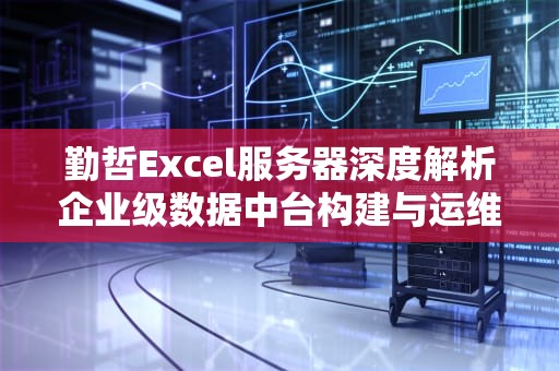 勤哲Excel服务器深度解析企业级数据中台构建与运维实战指南