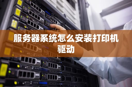服务器系统怎么安装打印机驱动