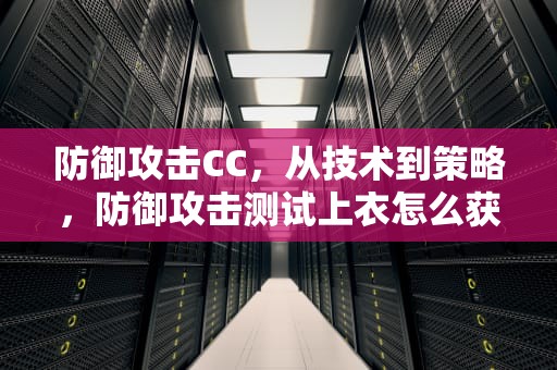 防御攻击CC，从技术到策略，防御攻击测试上衣怎么获得