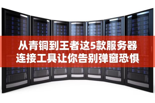 从青铜到王者这5款服务器连接工具让你告别弹窗恐惧症（附摸鱼秘籍）