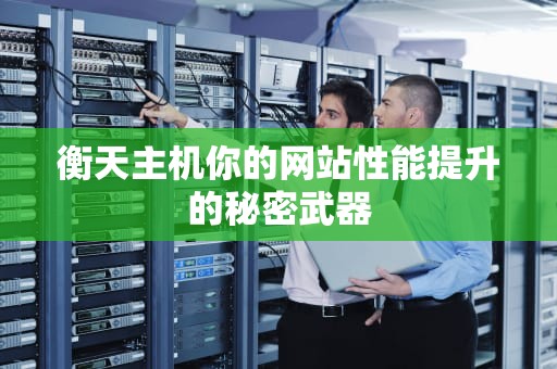 衡天主机你的网站性能提升的秘密武器
