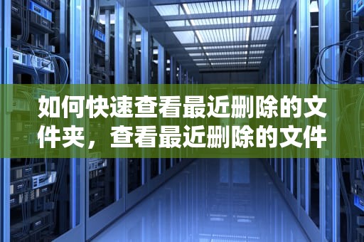 如何快速查看最近删除的文件夹，查看最近删除的文件夹在哪里