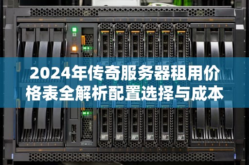 2024年传奇服务器租用价格表全解析配置选择与成本优化指南