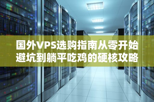 国外VPS选购指南从零开始避坑到躺平吃鸡的硬核攻略