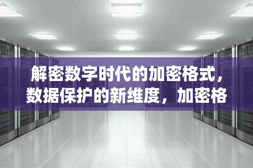 解密数字时代的加密格式，数据保护的新维度，加密格式的音频怎么转mp3