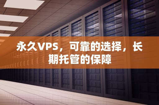 永久VPS，可靠的选择，长期托管的保障