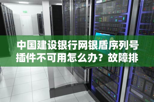 中国建设银行网银盾序列号插件不可用怎么办？故障排查与解决方法