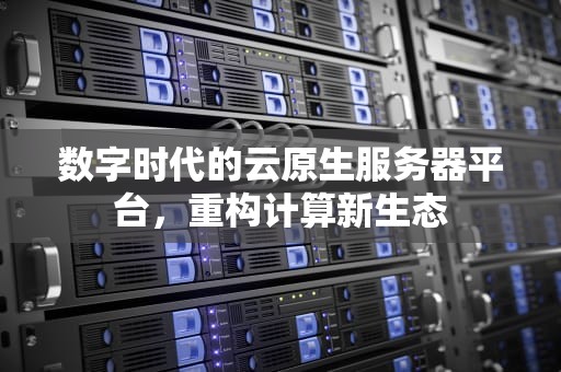 数字时代的云原生服务器平台，重构计算新生态