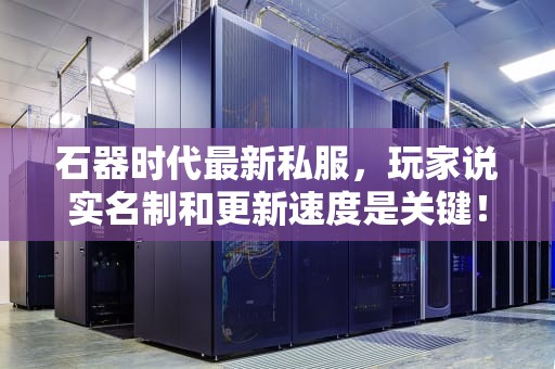 石器时代最新私服，玩家说实名制和更新速度是关键！