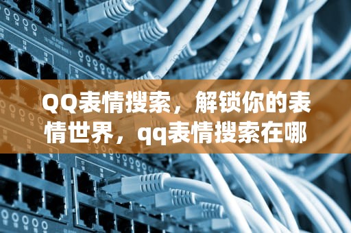 QQ表情搜索，解锁你的表情世界，qq表情搜索在哪