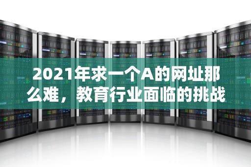 2021年求一个A的网址那么难，教育行业面临的挑战与突破，2020求一个网址