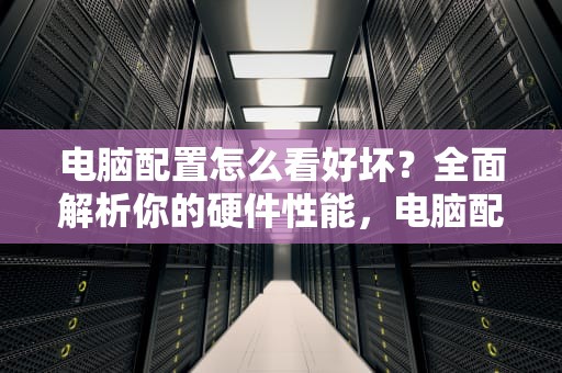 电脑配置怎么看好坏?全面解析你的硬件性能,电脑配置怎么看好坏? 电脑配置怎么看好坏?全面解析你的硬件性能,电脑配置怎么看好坏?