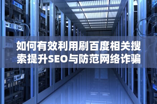 如何有效利用刷百度相关搜索提升SEO与防范网络诈骗，百度搜索刷顶