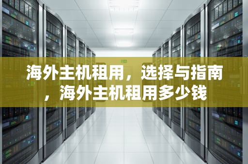 海外主机租用，选择与指南，海外主机租用多少钱