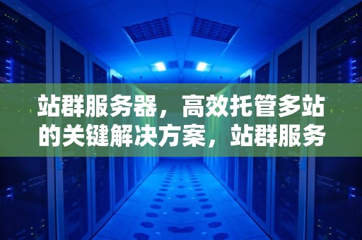 站群服务器，高效托管多站的关键解决方案，站群服务器购买
