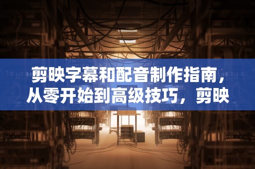 剪映字幕和配音制作指南，从零开始到高级技巧，剪映如何加字幕和声音同步
