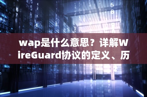 wap是什么意思？详解WireGuard协议的定义、历史与应用，C语言swap什么意思