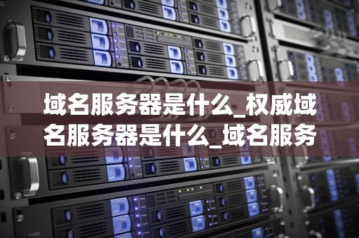 域名服务器是什么_权威域名服务器是什么_域名服务器的深度解析