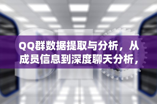 QQ群数据提取与分析，从成员信息到深度聊天分析，qq群提取群成员