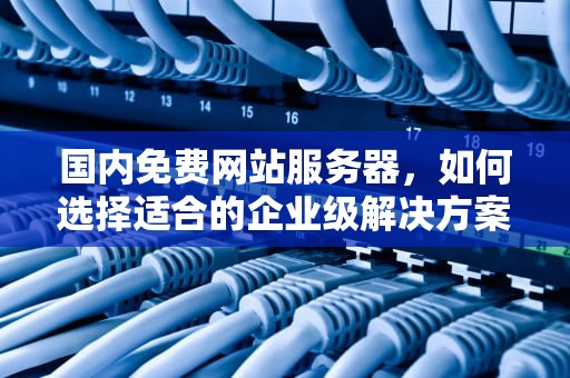 国内免费网站服务器，如何选择适合的企业级解决方案，国内免费网站服务器推荐