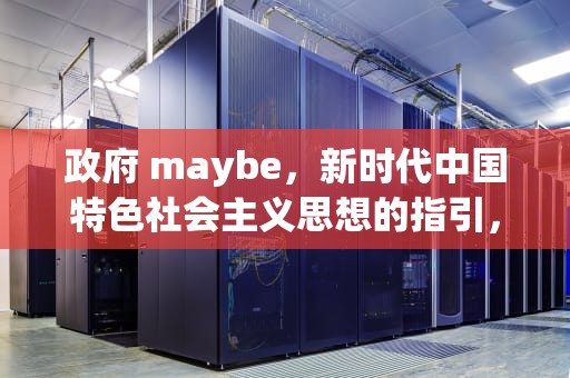 政府 maybe，新时代中国特色社会主义思想的指引，公开课