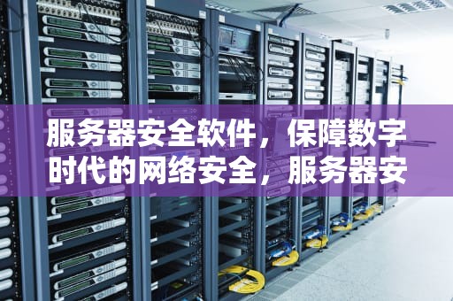 服务器安全软件，保障数字时代的网络安全，服务器安全软件哪个好