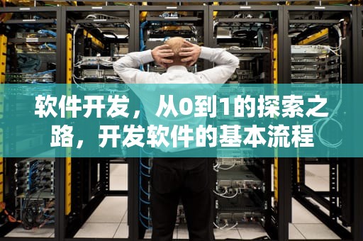 软件开发，从0到1的探索之路，开发软件的基本流程