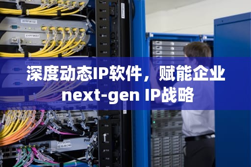 深度动态IP软件，赋能企业 next-gen IP战略