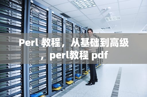 Perl 教程，从基础到高级，perl教程 pdf