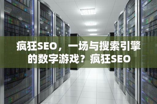 疯狂SEO，一场与搜索引擎的数字游戏？疯狂SEO