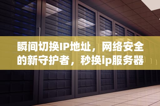 瞬间切换IP地址，网络安全的新守护者，秒换ip服务器租用