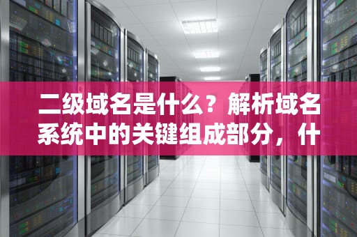 二级域名是什么？解析域名系统中的关键组成部分，什么是一级域名什么是二级域名
