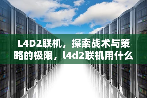 L4D2联机，探索战术与策略的极限，l4d2联机用什么服务器